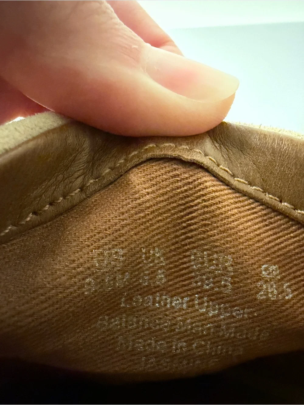 Franco Sarto Beige Suede Flats